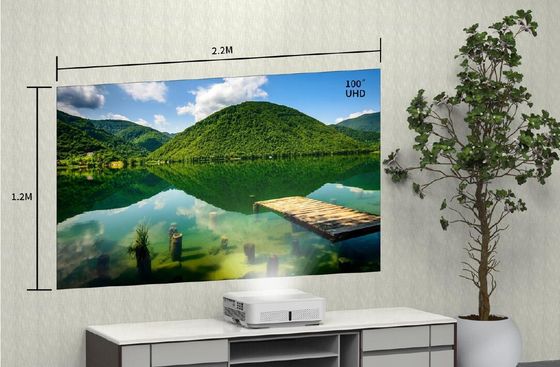 अच्छी कीमत WUXGA 3800lm 1080p एलईडी वीडियो डीएलपी चिप प्रोजेक्टर 3LCD बैठक कक्ष के लिए घर ऑनलाइन